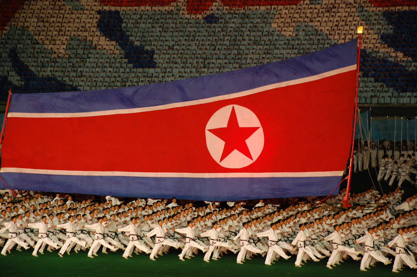 North Korea — Pyongyang, Arirang (Mass Games)