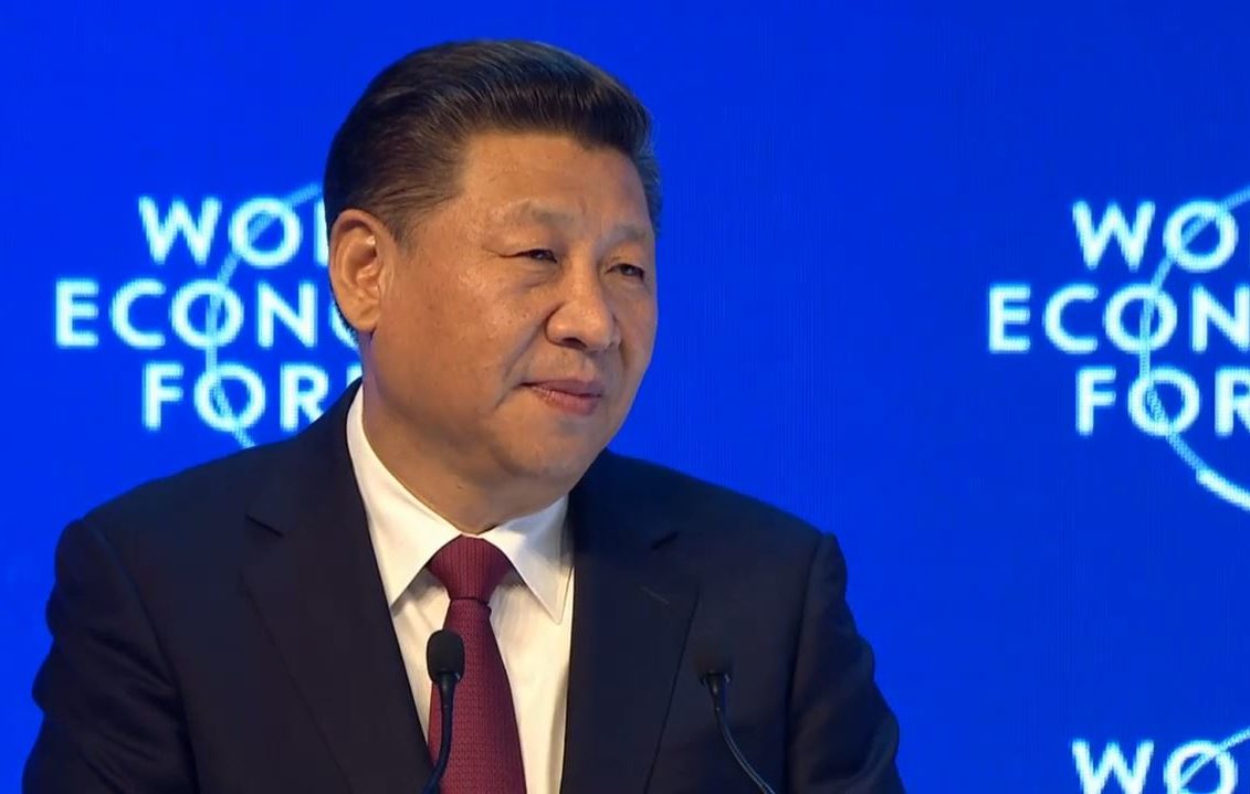 China Sees Space on the High Moral Ground Xi Jinping Davos Switzerland World Economic Forum