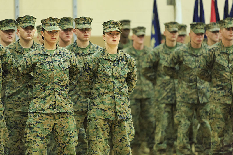 Women in the U.S. military will end the virtue of gallantry