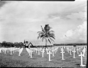 Cemetery Guadalcanal 1945