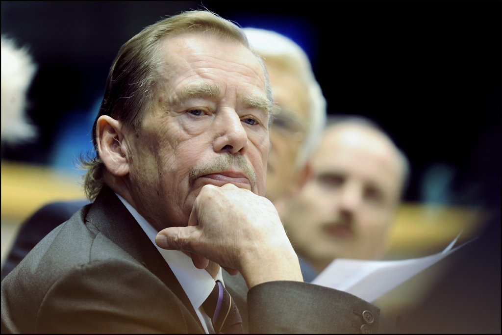 Václav Havel Plea to America Help Russia on Road to Democracy