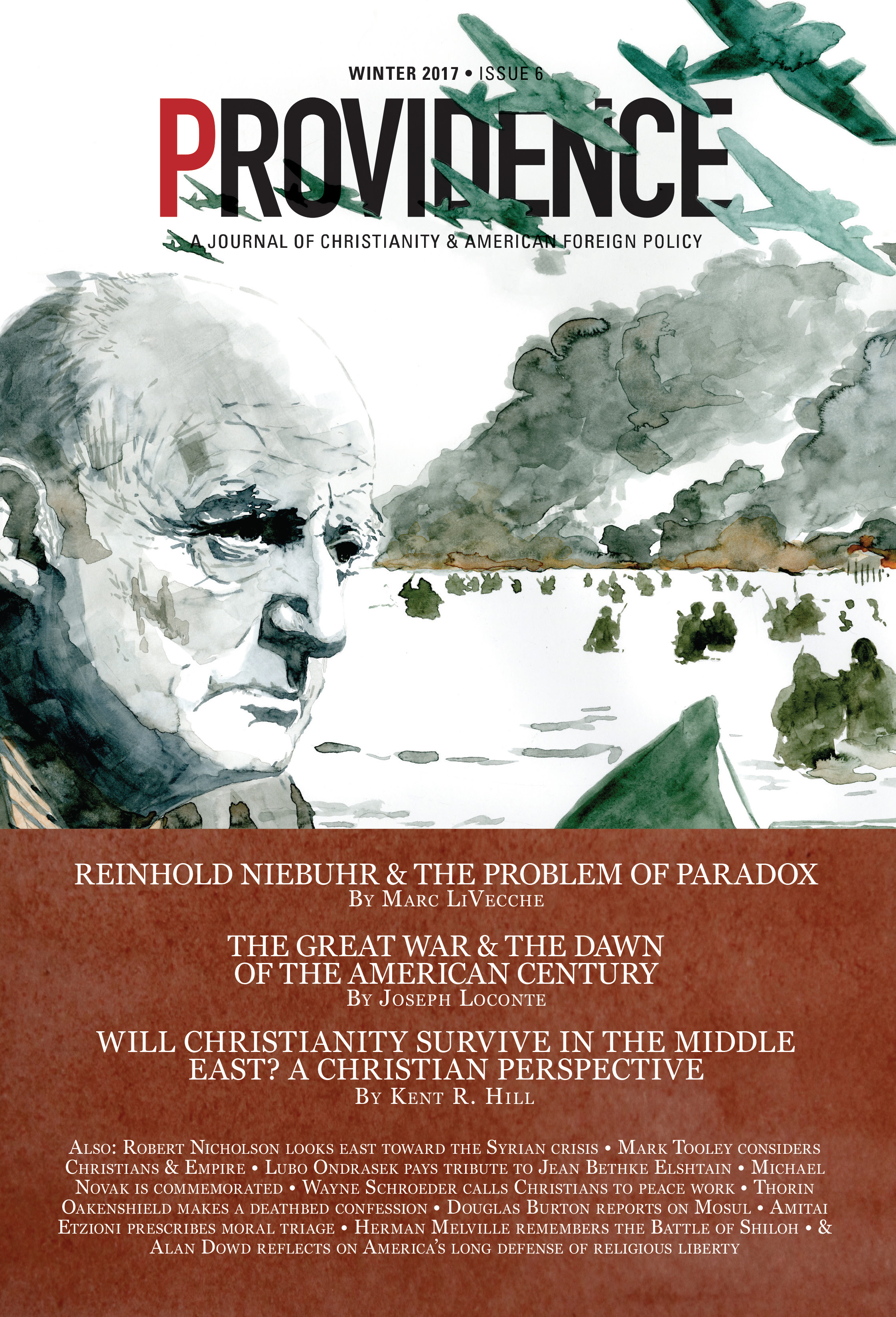 Providence: A Journal of Christianity & American Foreign Policy - Issue 6 Winter 2017 Cover