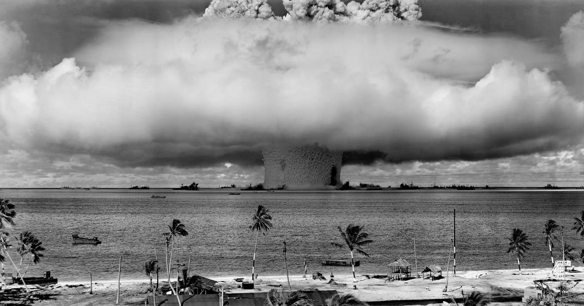Test Baker marked the first-ever underwater nuclear explosion when the 23 kiloton device was detonated on July 25, 1946.