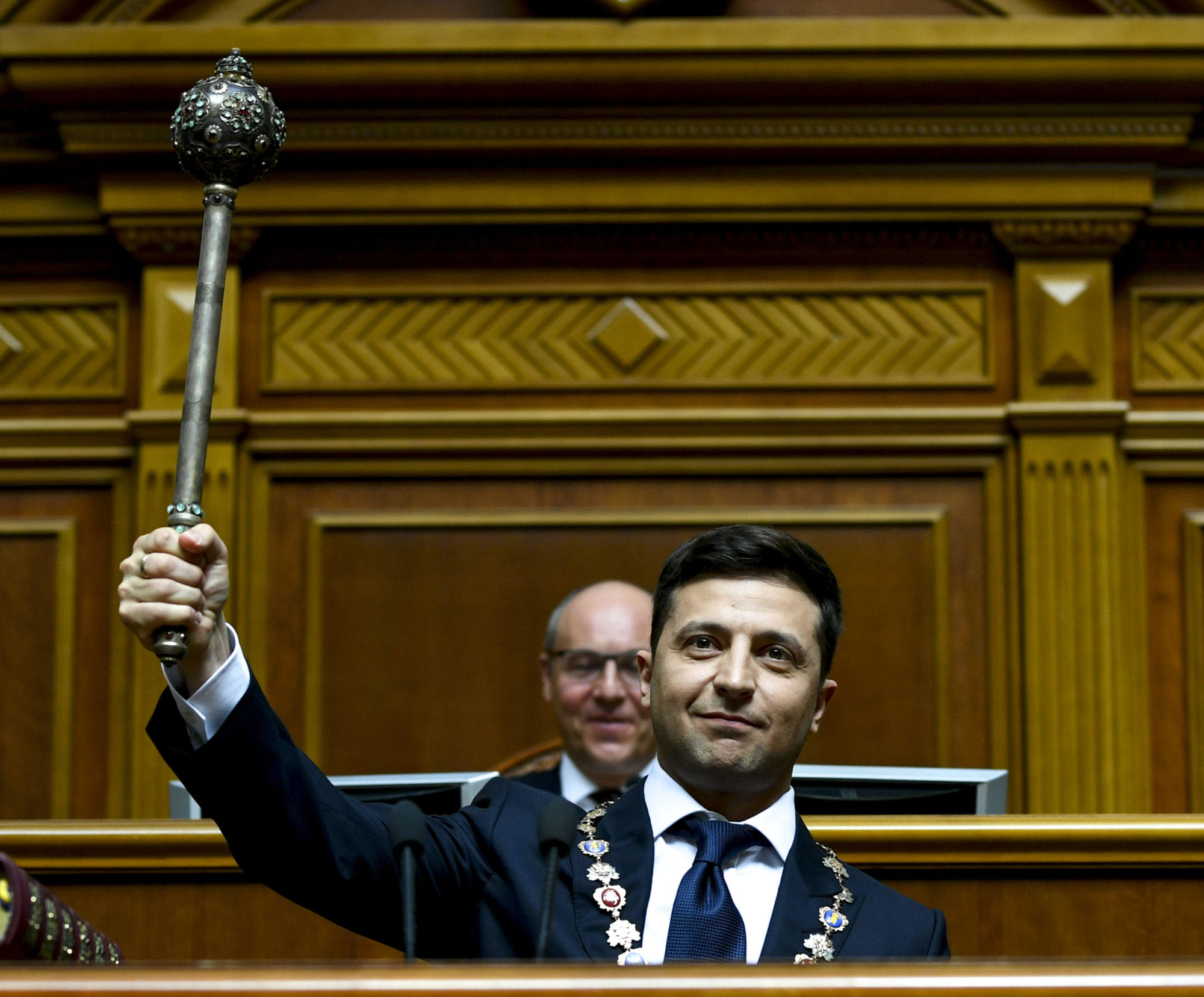 Ukraine Inaugurates First Jewish President